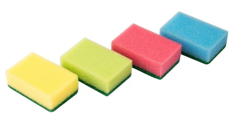 Vileda Rainbow Dish Sponge 9+1 Free