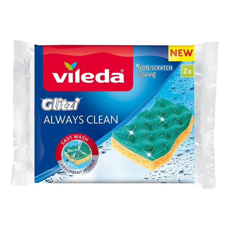 Vileda Esponja De Viscosa Glitzi Always Clean 2 Uds.