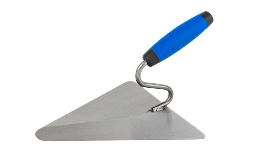 Truelle triangulaire en acier 220*215mm