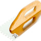 Paleta Dentada De Acero Inoxidable Mango De Madera 380*130mm Diente 8*8