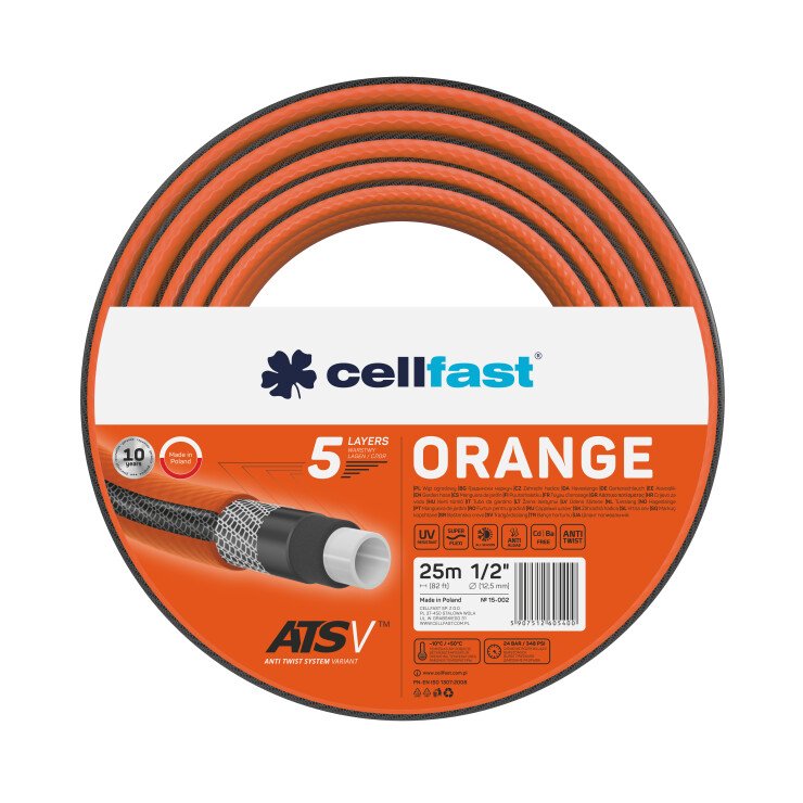 Orange kerti tömlő 3/4 25mb