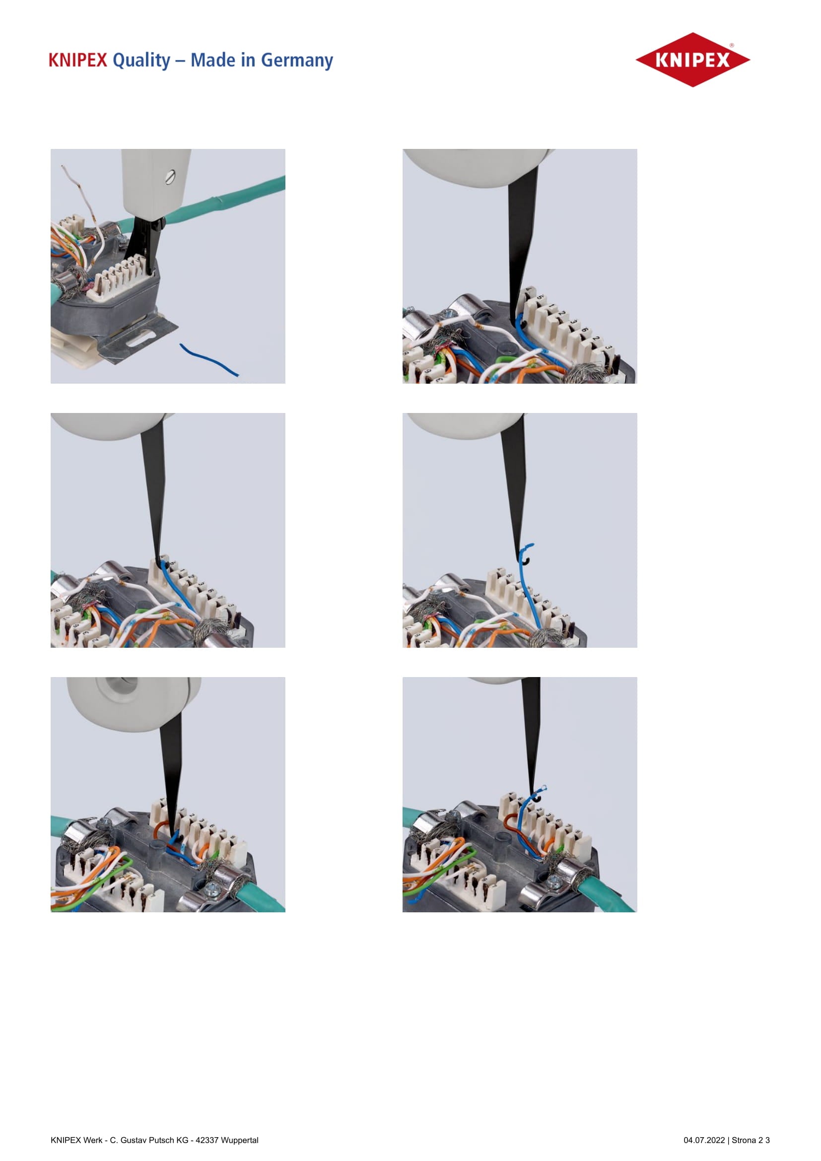 Pliers For Pressure Tool For Lsa-plus Connectors