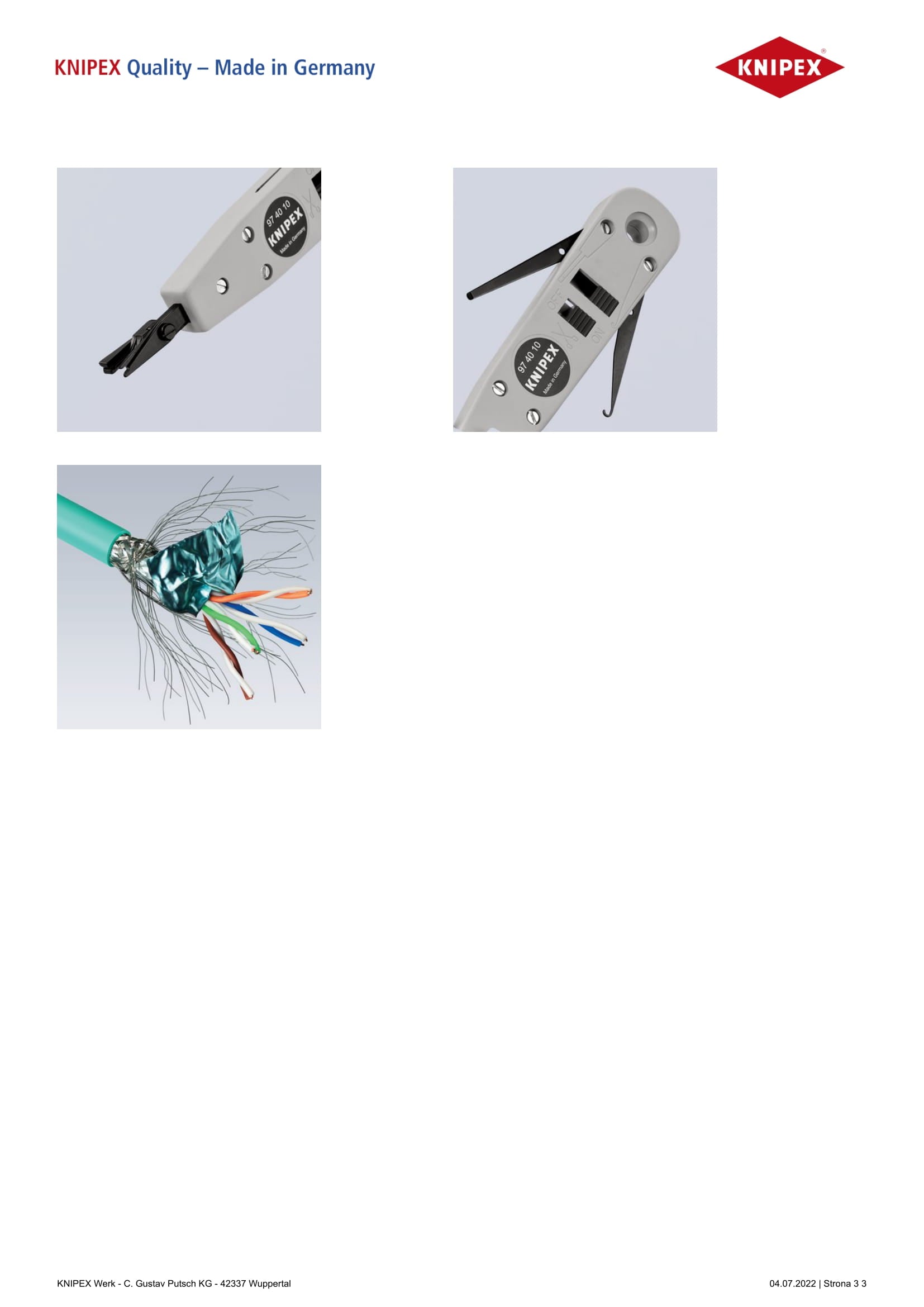 Pliers For Pressure Tool For Lsa-plus Connectors