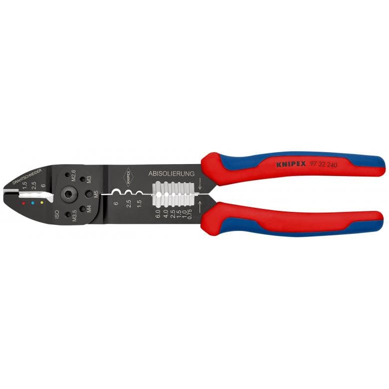 Crimpzange für Kabelstecker 0,5-6,0 mm