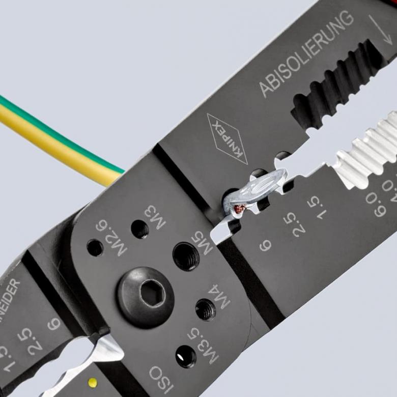 Crimpzange für Kabelstecker 0,5-6,0 mm