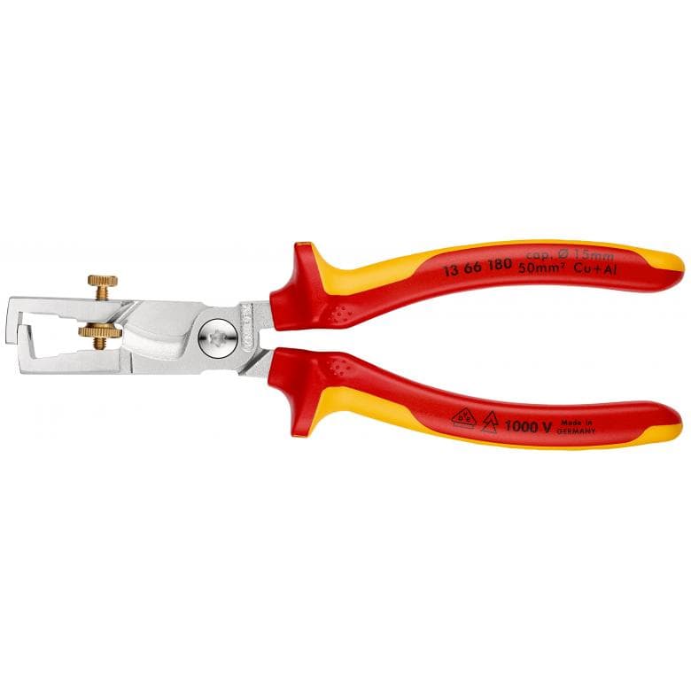 Abisolierzange mit Kabelschneider 180 mm