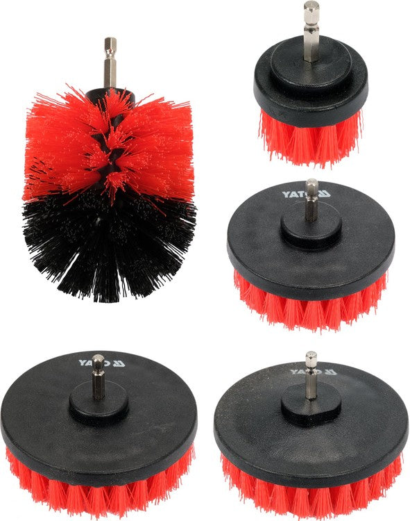 Hex Drill Brush Set 5 Pcs.