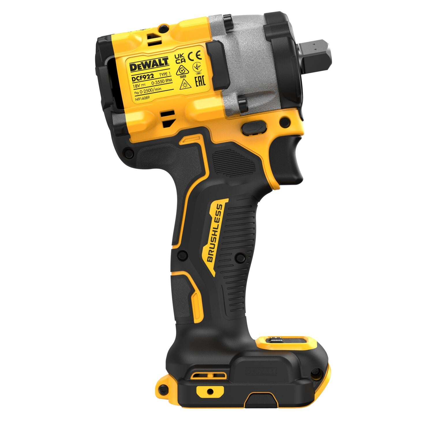 Chave de impacto sem fio 1/2' Xr 18v 0*ah 610 Nm