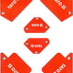 Set Magnetische Lashoeken 6 St.
