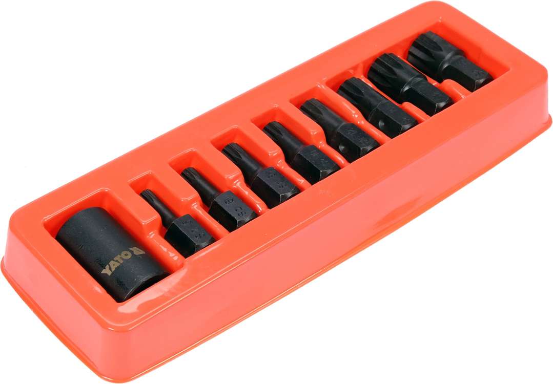 Set chei de impact cu spline 1/2 inchi