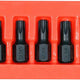 Conjunto de chaves de impacto Torx de 1/2''