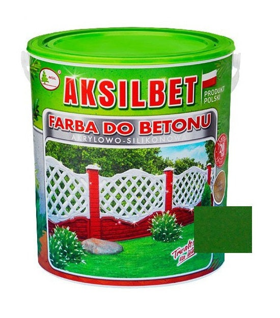 Aksilbet Vernice per calcestruzzo Verde Gn 1l