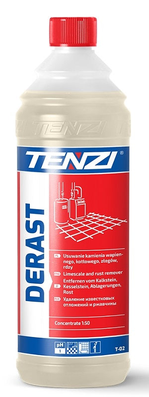 Strong Limescale And Rust Remover Derast 1l