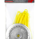 Steel Head For Brush Cutters With Polyamide Bristles
