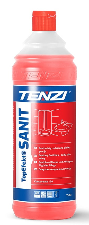 Geconcentreerde Sanitairreiniger Topefekt Sanit 1l