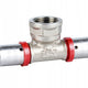 Tee En 1254-8 3/4x20x20.dz. Pex-al-pex Chrome