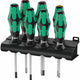Kraftform Lasertip Screwdriver Set + Hanger 7 Pieces