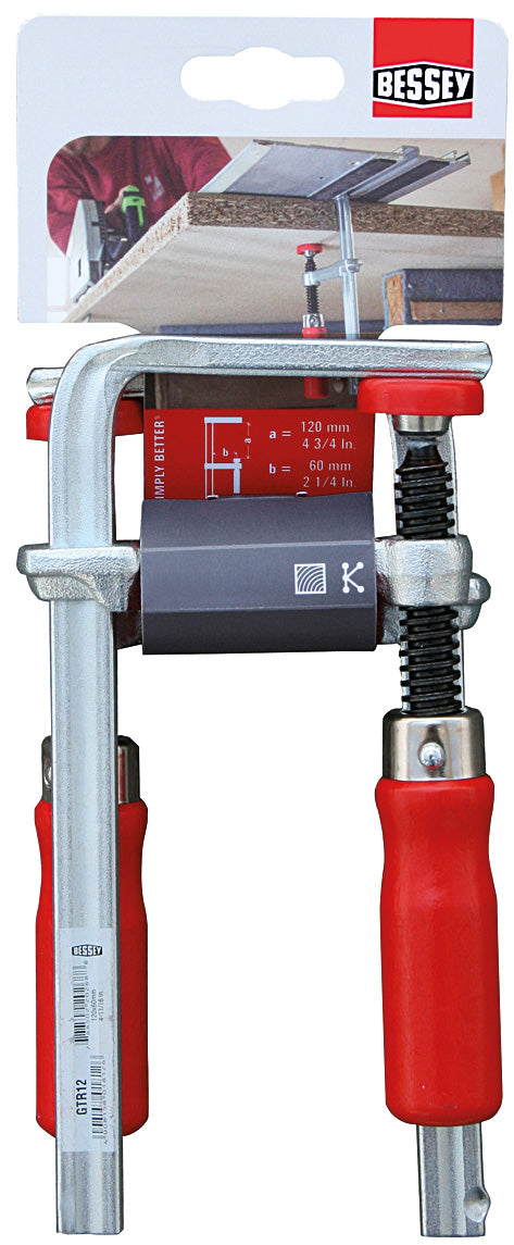 Steel Table Clamp 120/60mm Set Of 2