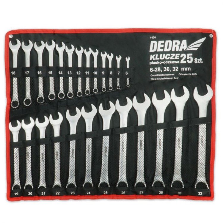 Set di chiavi combinate da 25 pezzi 6-32 mm