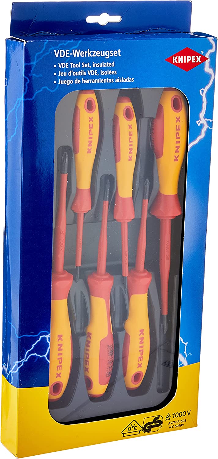 Set cacciaviti Vde 6 pz.