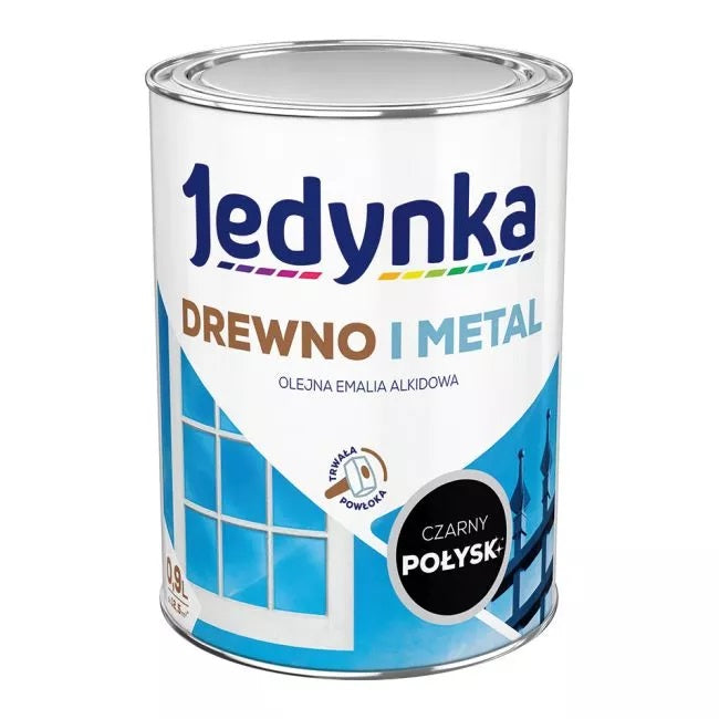 Esmalte Alquídico Para Madeira E Metal Preto 0,9l