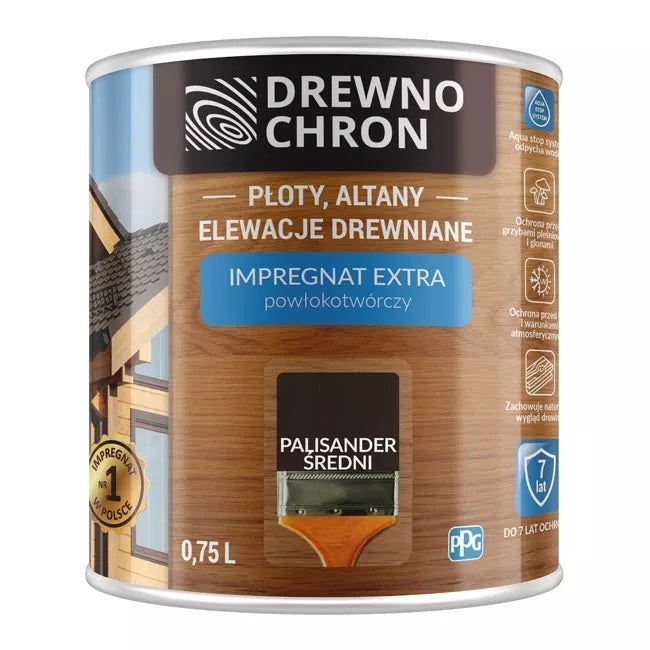 Drewnochron Coating Impregnant Rosewood Medium 2,5л