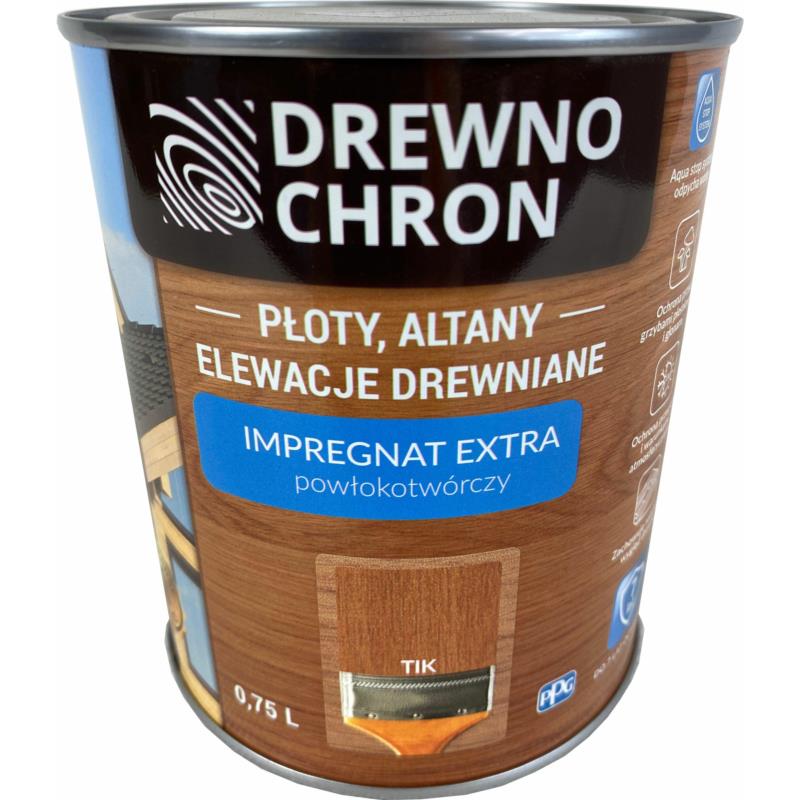 Drewnochron Impregneringsbeläggning Tik 4,5l