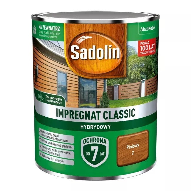 Sadolin Classic Hybrid Impregnado 7 Años Pino 2.5