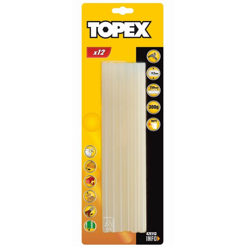 Glue Cartridges 11/250mm 12 Pieces