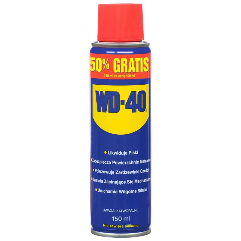 Preparat Multifunctional Wd-40 100ml +50% Gratuit