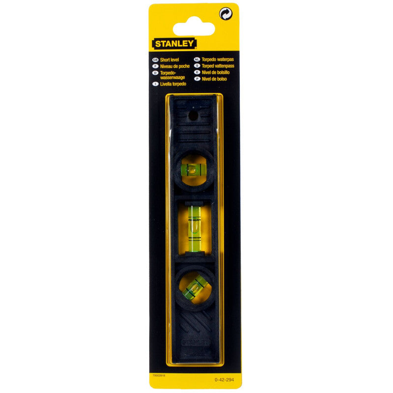 Torpedo Level 20cm 3 Kugler Abs Body