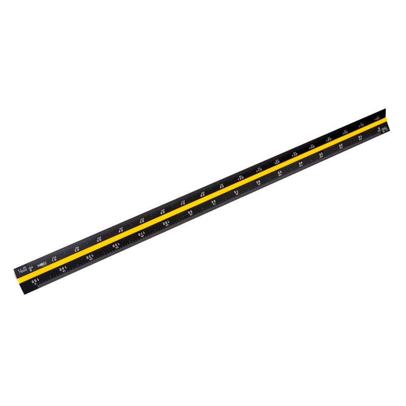 Trekantet lineal 30 cm.