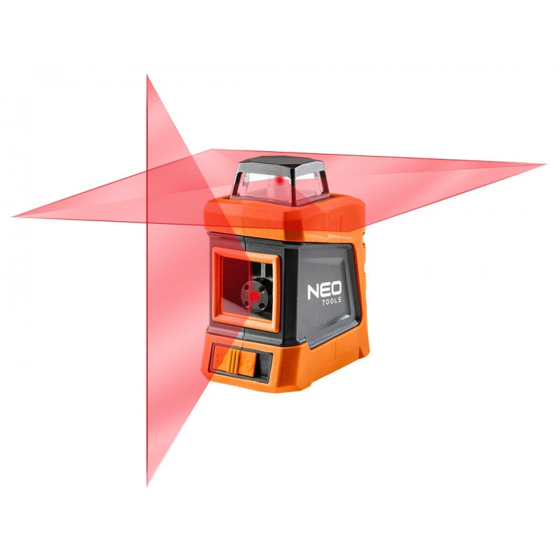 15m 360° Plano Horizontal Laser 1.5m Tripé Vermelho