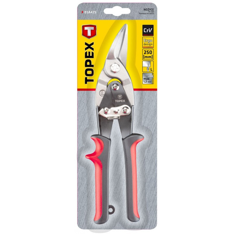 Tesoura para chapa esquerda 250 mm