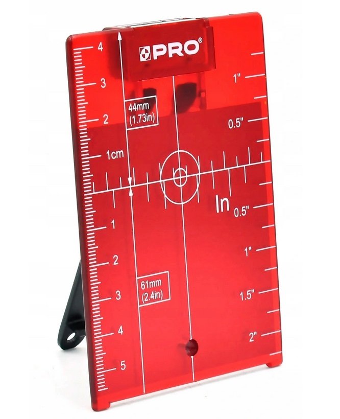 Lt-r105 Target Target med støtte og magnet til røde lasere