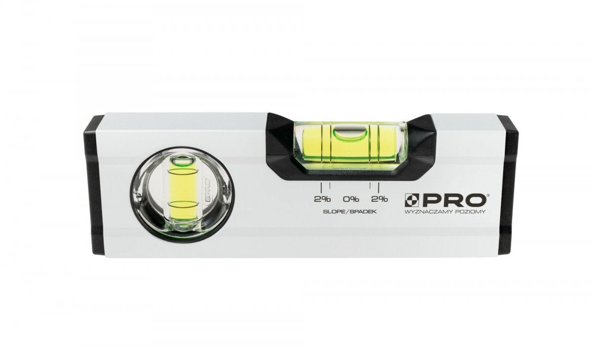 White Level Horizontal And Vertical Indicator 2% Slope 17 Cm