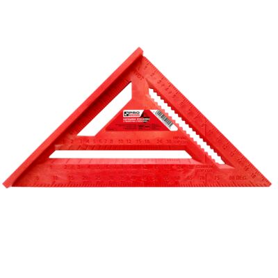 Squadra Da Falegname In Plastica Con Base 180 Mm