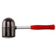 Rubber Hammer 1.25kg Diameter 90mm Metal Handle