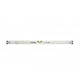 Indicador horizontal e vertical de nível anodizado 120cm