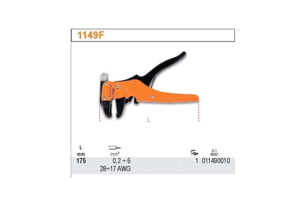 Alicate com mecanismo de corte para remoção de isolamento