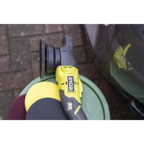 Cordless Eccentric Polisher 125mm R18p-0 18v 0*ah One+