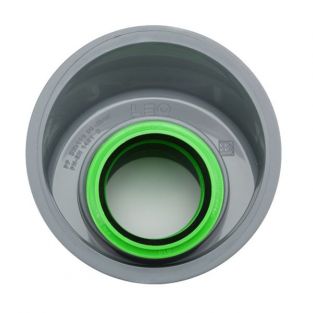 Verstelbare Verloopstuk 110/50/45-88° Grijsgroen
