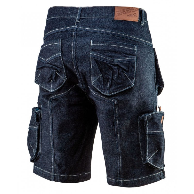 Denim s krátkym rukávom, veľkosť L