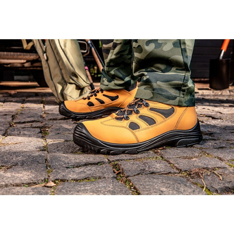 S3 Src Work Ankel Shoes Nubuck Metal Free Storlek 45