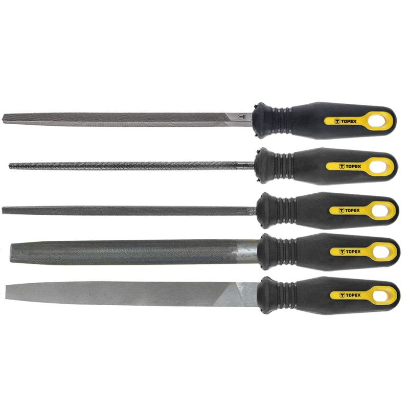 Conjunto de limas metálicas de 5 200mm