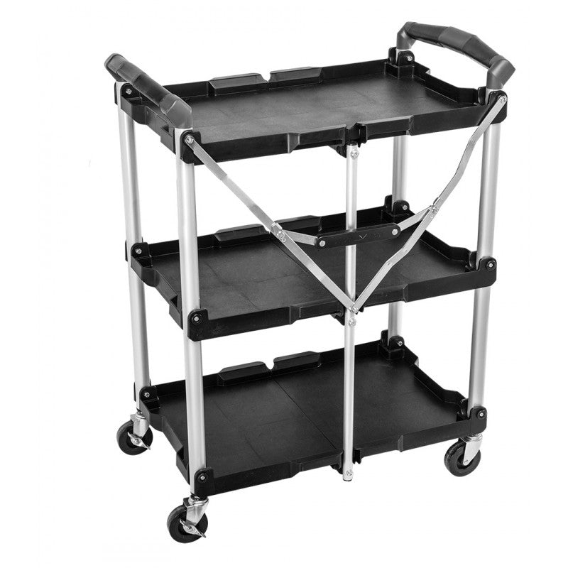 75 Kg hopfällbar barnvagn med organisatör