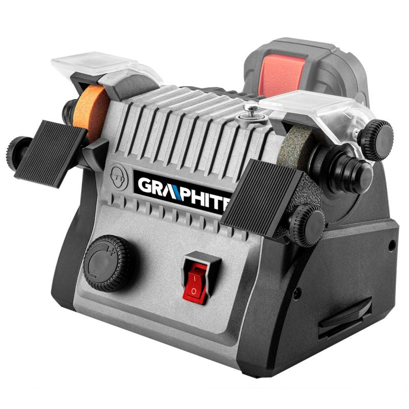 Mini smerigliatrice da banco a batteria 3 in 1