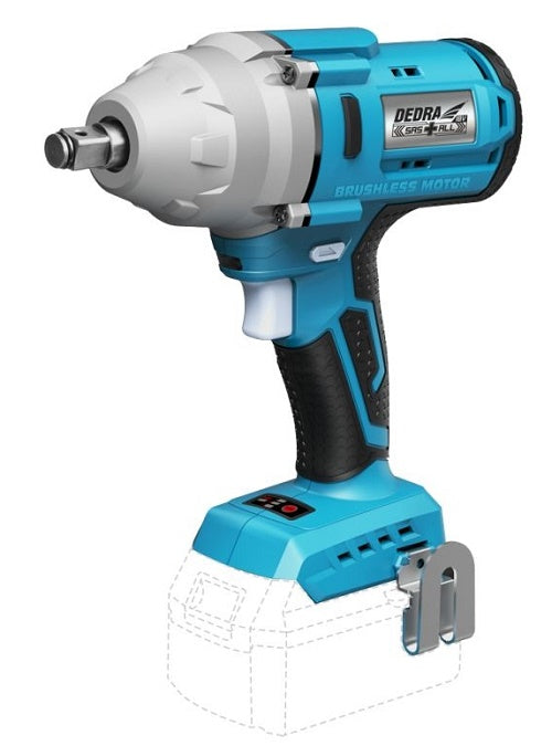 Akumulátorový rázový uťahovák 1/2'' 18v 650nm 0*ah Sas+