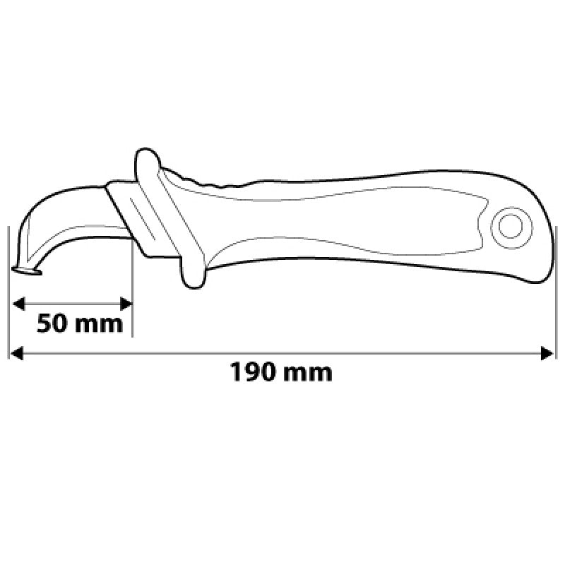 1000V 190mm szerelőkés