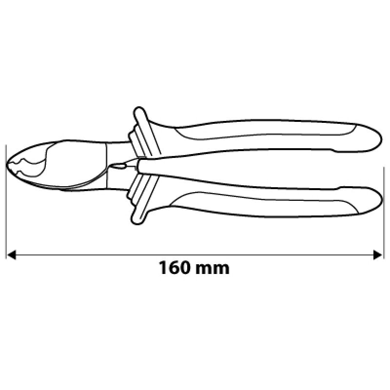Kábelvágó 160mm